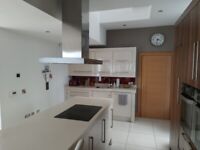 Kitchen and utility room