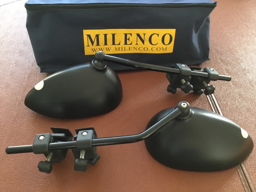 Milenco Aero Convex Caravan Towing Mirrors (x2) in Cheadle Hulme