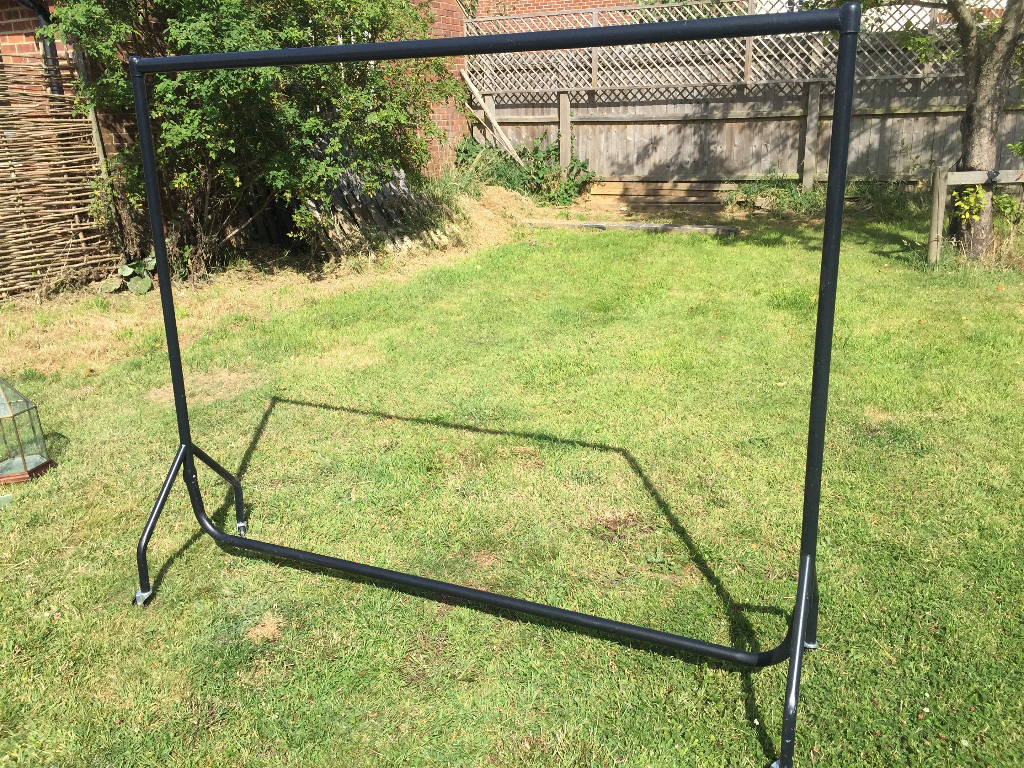 Long Black Metal Shop Quality Clothes Rail | in Wimborne ...