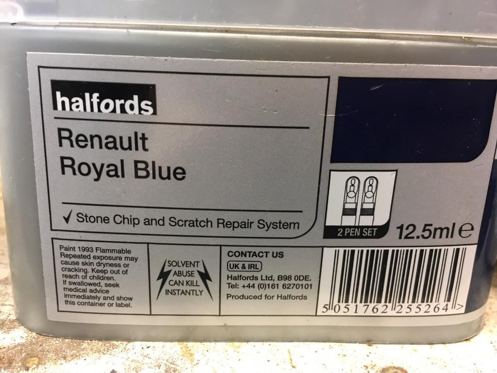 Renault car touch up kit in York, North Yorkshire Gumtree