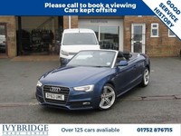 2013 63 AUDI A5 CABRIOLET 2.0 TDI S LINE SPECIAL EDITION CONVERTIBLE 2DR DIESEL