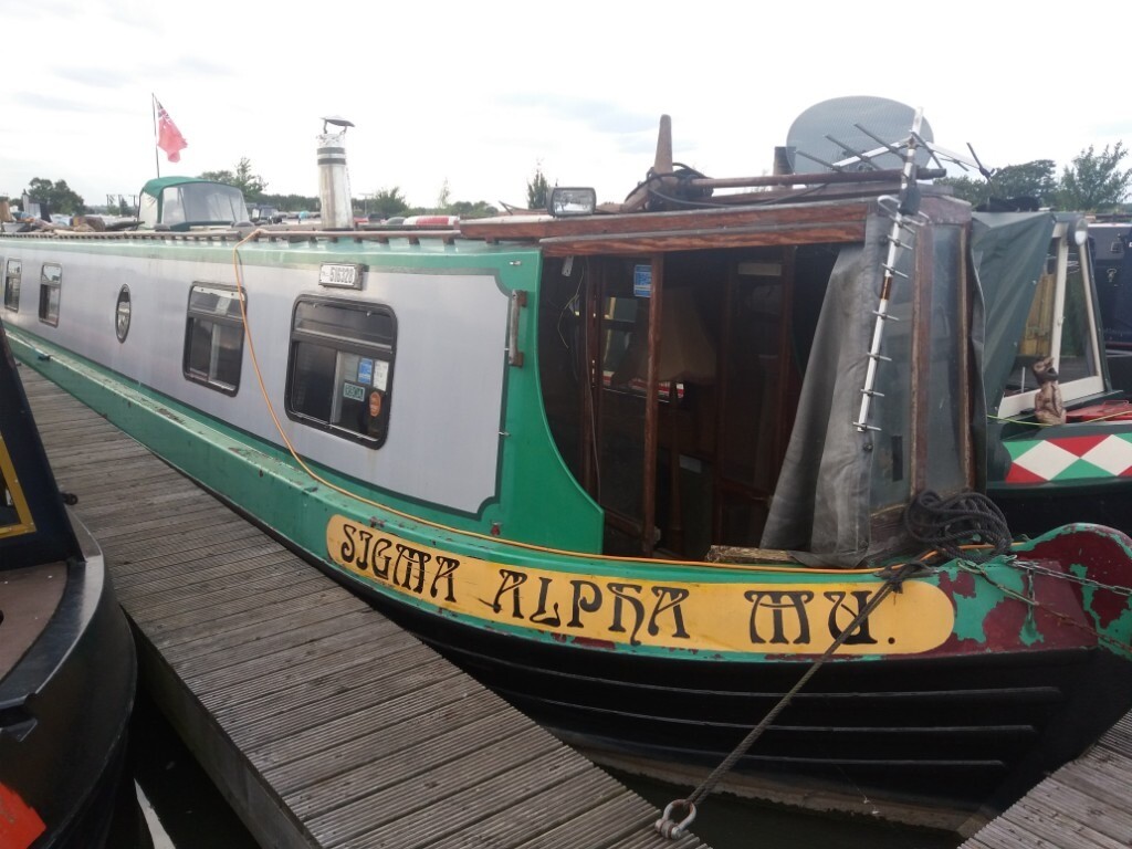 60FT STEEL HULL NARROWBOAT FOR SALE MARKET BOSWORTH, LEICS in