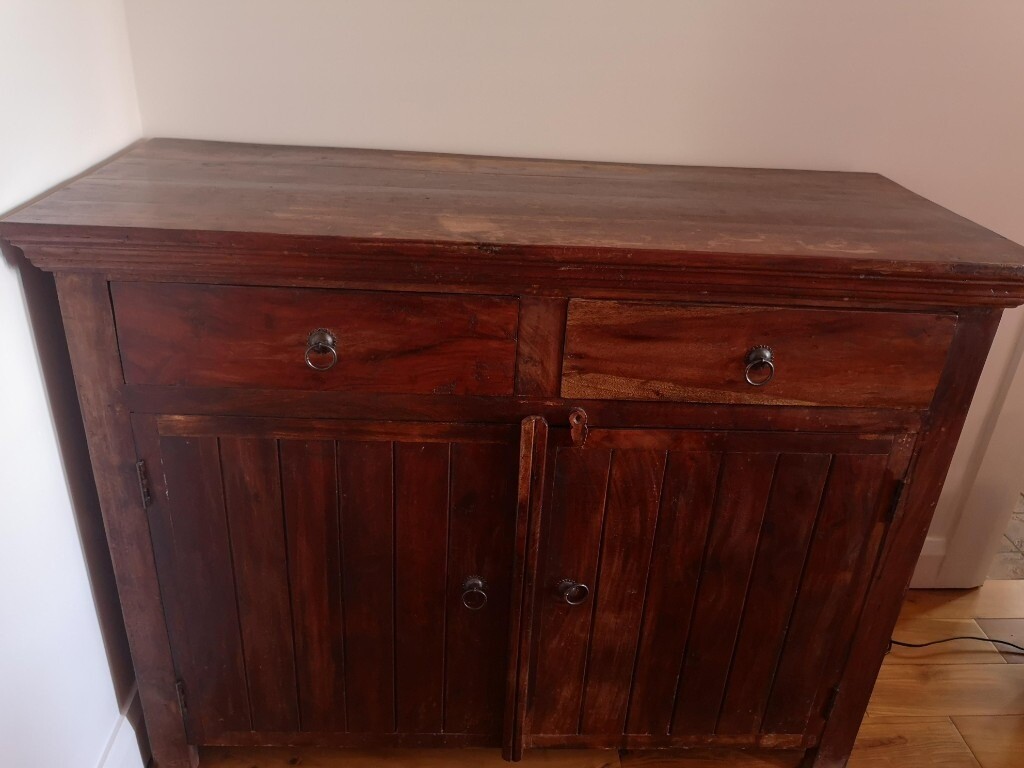 For sale - solid wood, rustic sideboard, good condition ...
