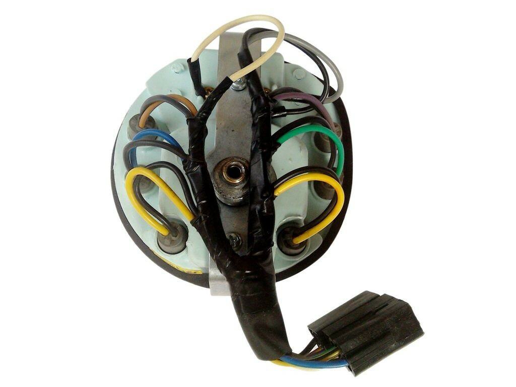 VESPA PX LML STELLA SPEEDOMETER 100MM DIA 0-120KM BLACK FACE SPEEDO  
