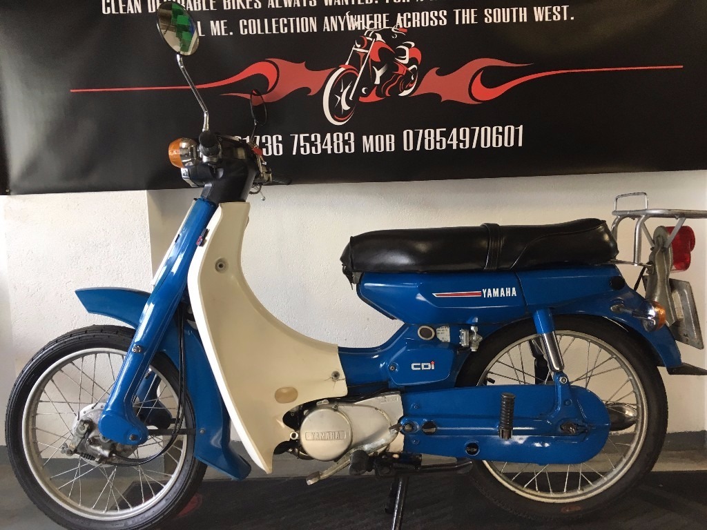 Yamaha V80 2 Stroke scooter, under cover for 24 years, original and