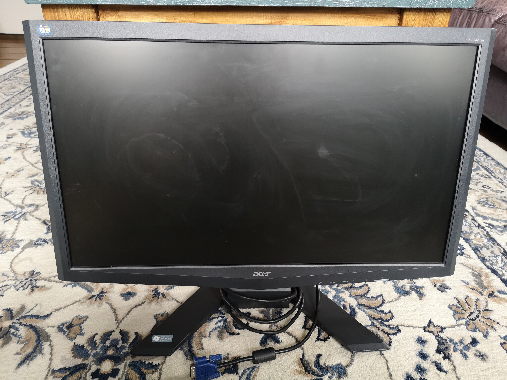 Acer 24" widescreen monitor model X243H vg used cond. | in East End ...