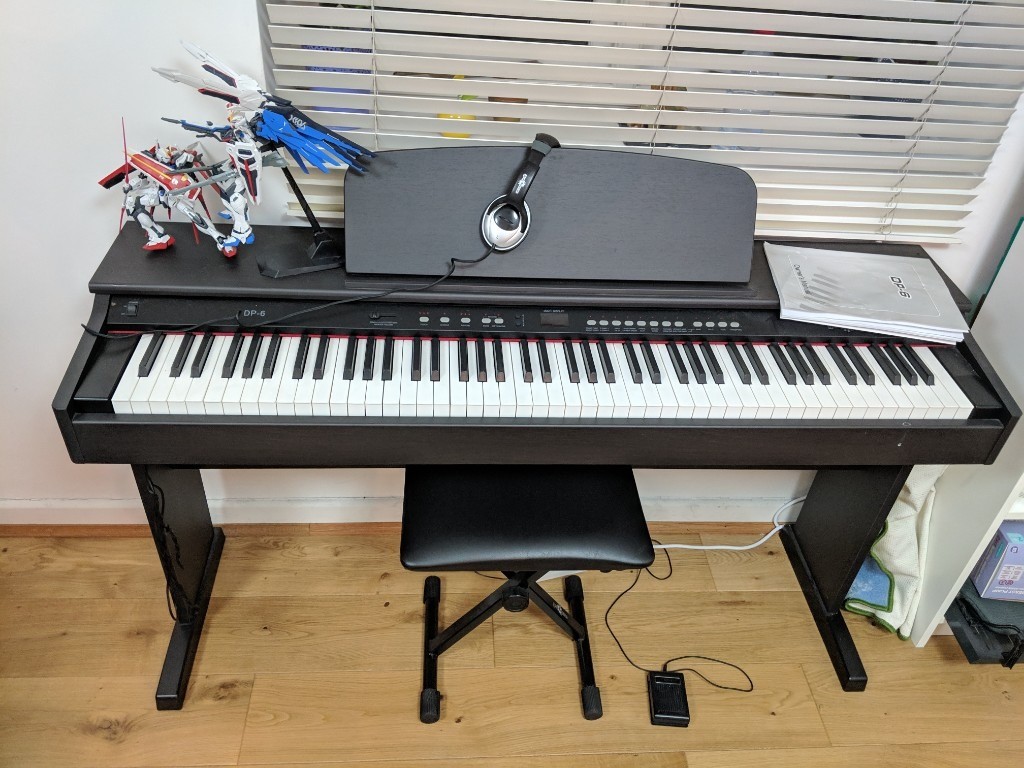 DP6 Digital Piano by Gear4music + Accessory Pack in Bermondsey