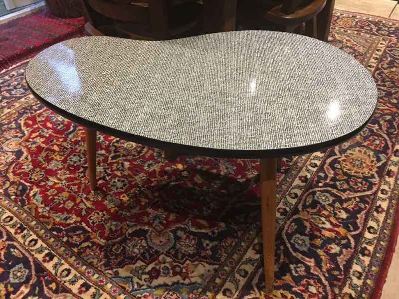 1960'S Kidney Shaped Coffee Table