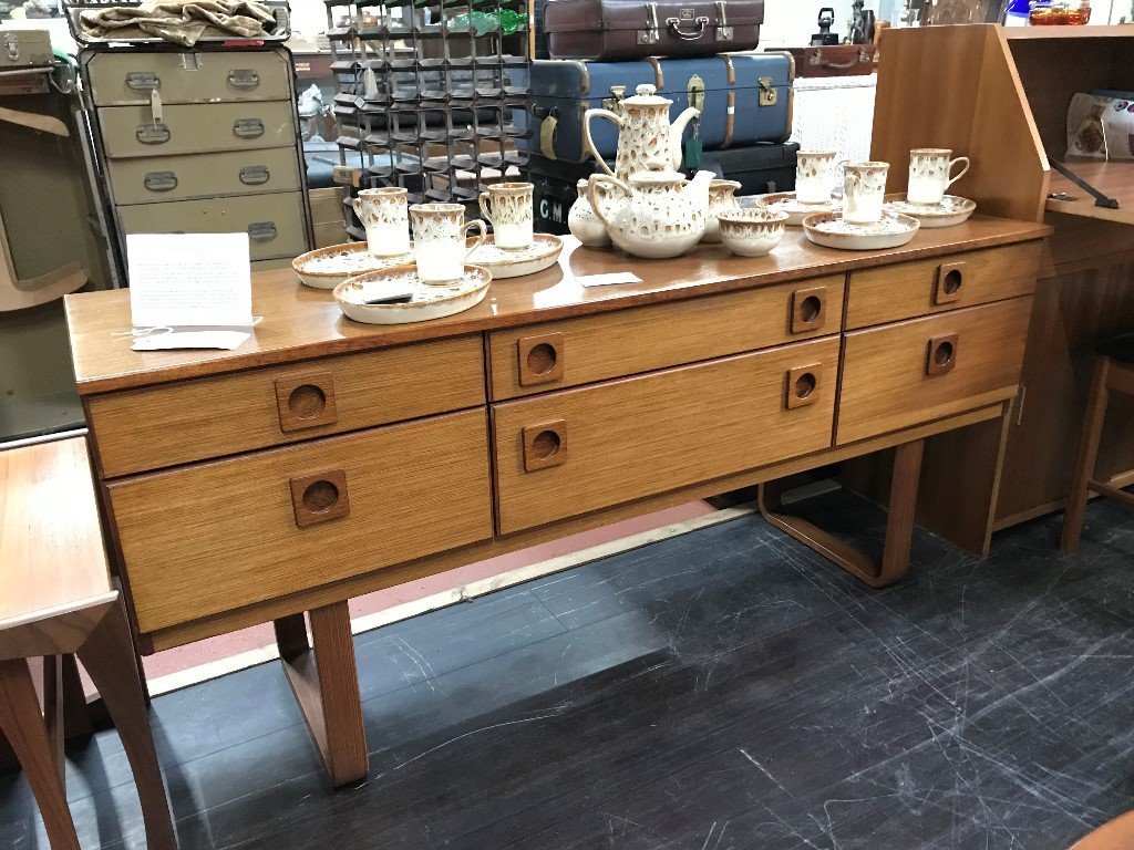 Schreiber Small Sideboard / Dressing Table. Retro Vintage Mid Century