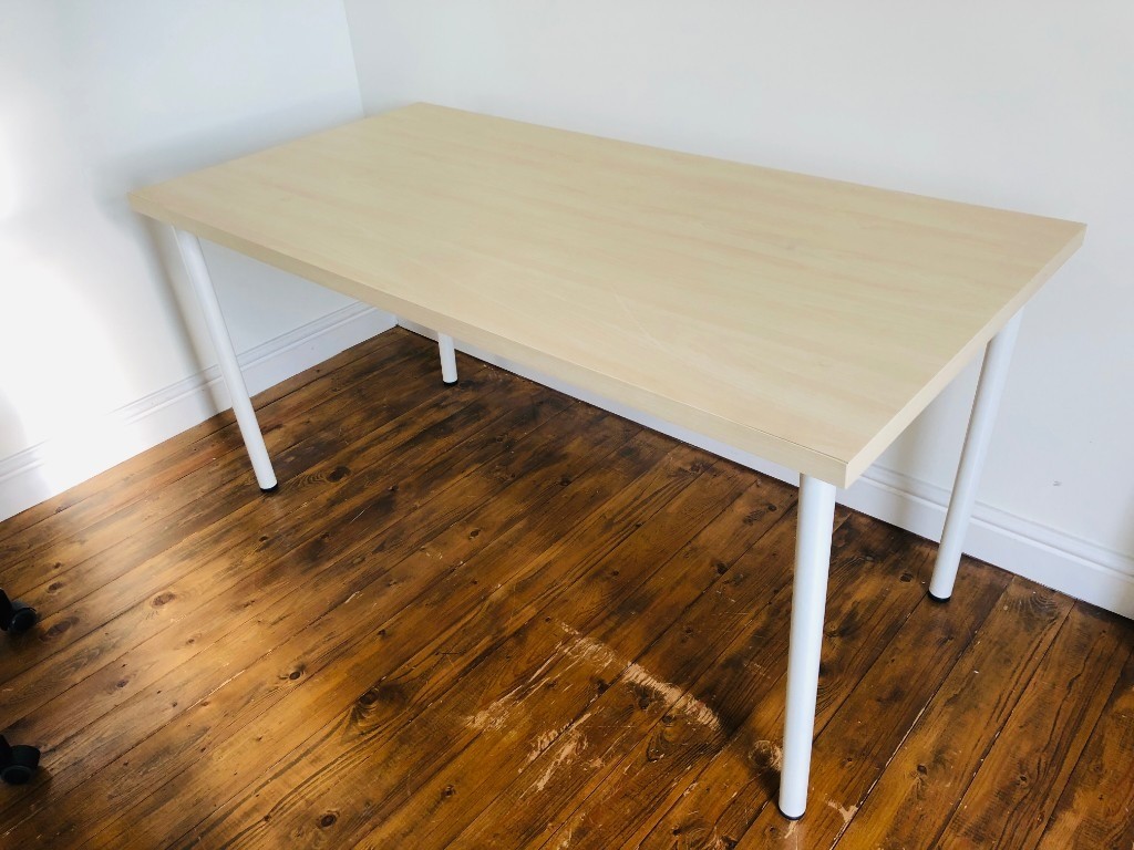 IKEA Linnmon desk with Adils legs 150cm x 75cm in Kings Norton, West Midlands Gumtree