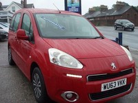2013 63 PEUGEOT PARTNER TEPEE 1.6 HDI TEPEE S MPV 5DR DIESEL EGC (S/S) (125 G/KM