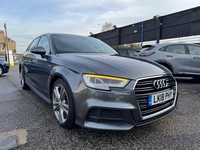 2018 Audi A3 1.5 TFSI CoD S line Sportback S Tronic Euro 6 (s/s) 5dr Hatchback P