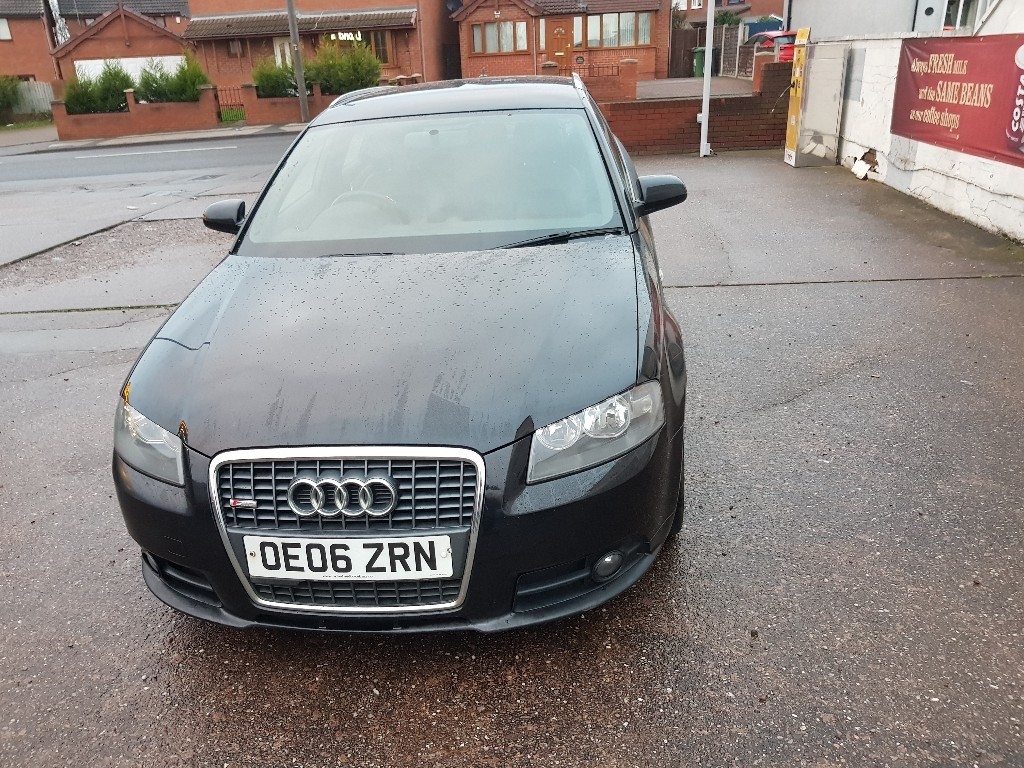 2006 Audi A3 2.0 TDI S Line Sportback 5 door, diesel, manual, long MOT,