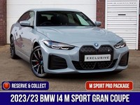 2023 BMW i4 250kW eDrive40 M Sport 83.9kWh 5dr Auto [M SPORT PRO PACK]  COUPE El