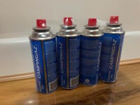 Pack of 4 Campingaz CP-250 Isobutane Canisters (new / sealed)