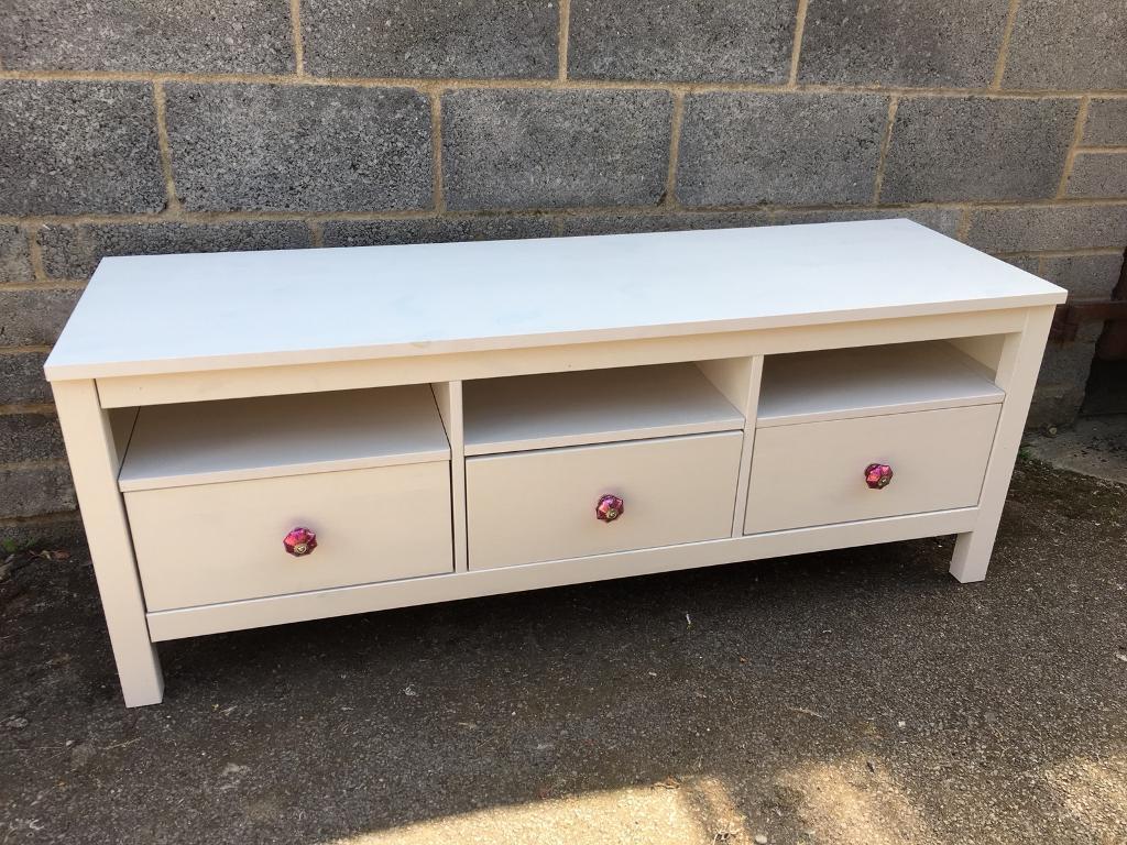 Ikea Hemnes tv bench white stain in Cheltenham, Gloucestershire Gumtree