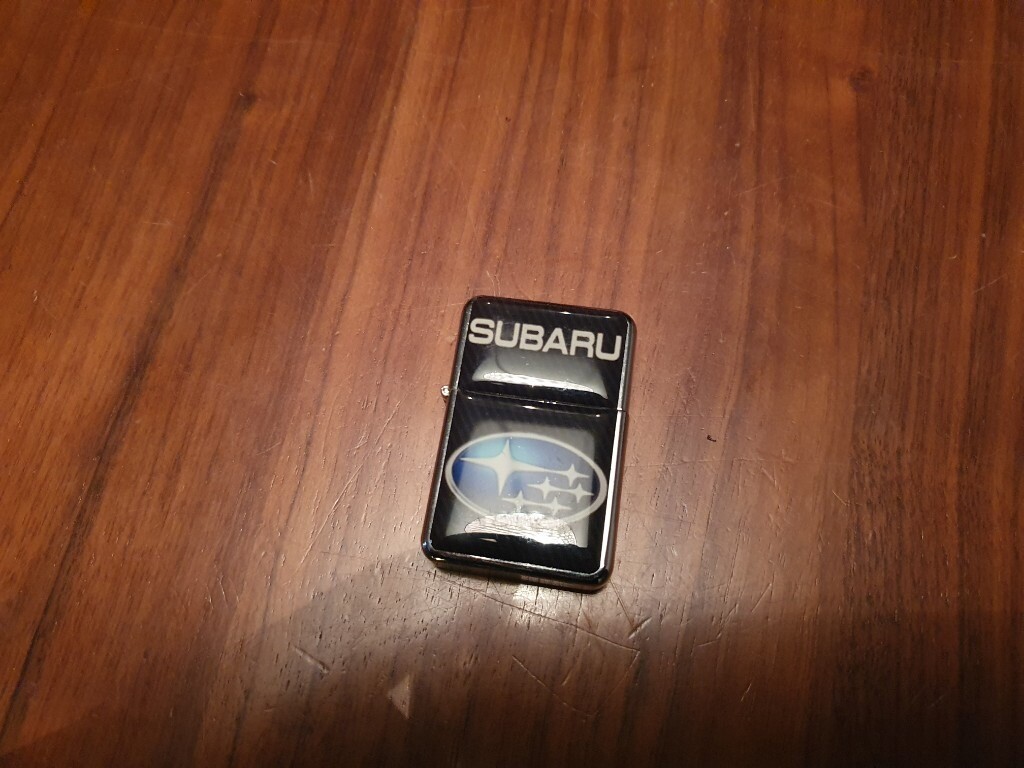 SUBARU zippo style lighter!!!! Very cool!! in Glenrothes, Fife Gumtree