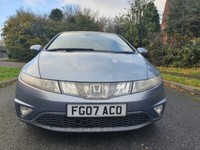 Honda Civic 2.2 i-CTDi ES 2007 Hatchback 5 Door Manual Blue.