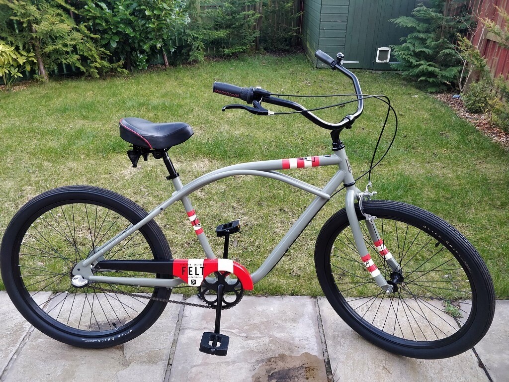 felt slant beach cruiser