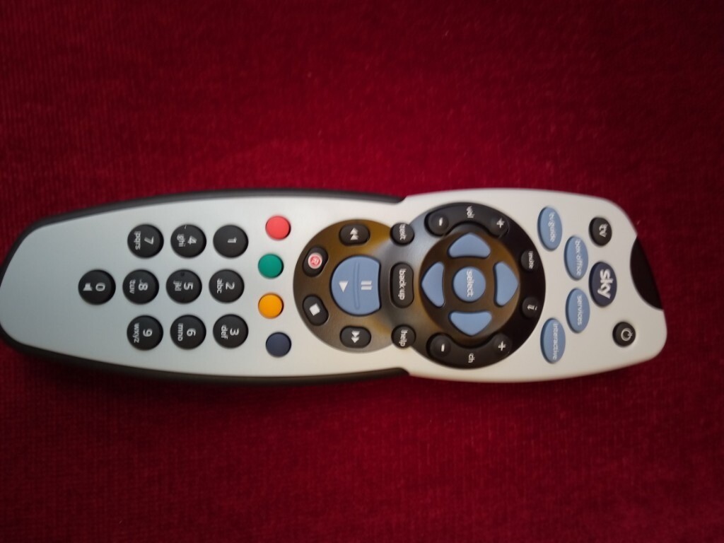 Brand new sky remote control with batteries and instructions in Great