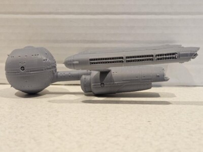 3d Printed 6in Star Trek  Enterprise Daedalus Class