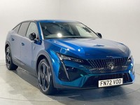 2023 72 PEUGEOT 408 1.6 12.4KWH GT FASTBACK 5DR PETROL PLUG-IN HYBRID E-EAT EURO