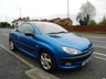 PEUGEOT 206 CC 1.6 S 2DR...CONVERTABLE, 2001 (Y REG)..