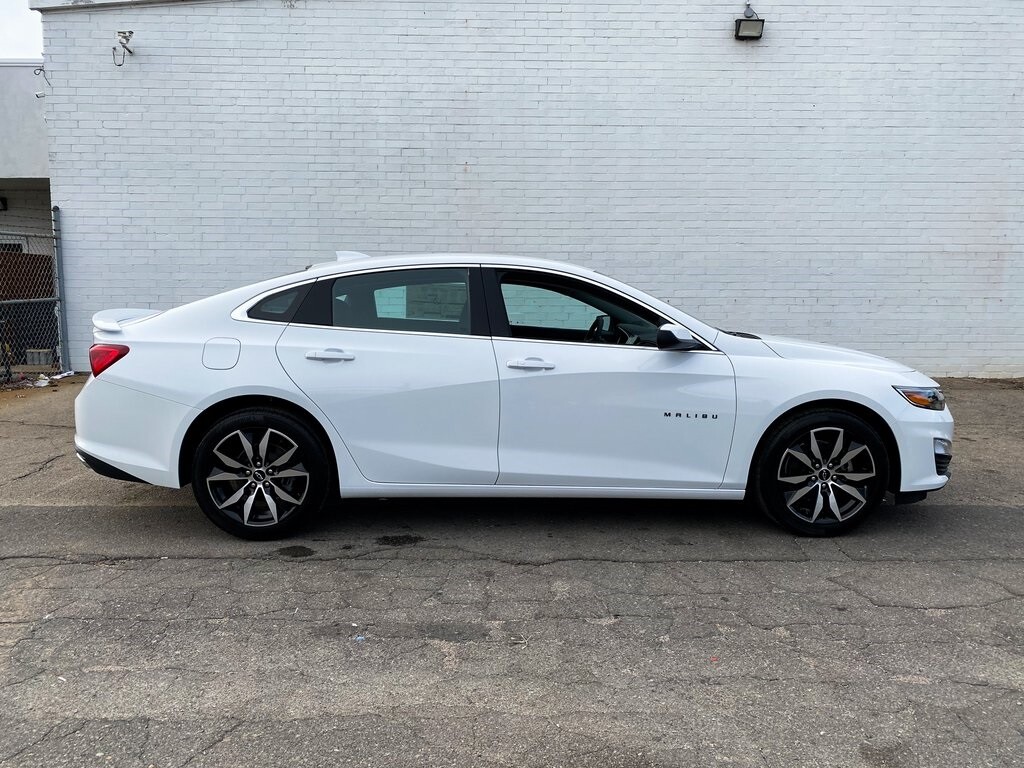 2021 Chevrolet Malibu Rs 4d Sedan 1.5l Dohc Cvt Summit White New