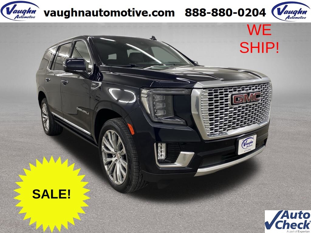 2023 GMC Yukon Denali 20494 Miles Midnight Blue Metallic 4D Sport Utility EcoTec