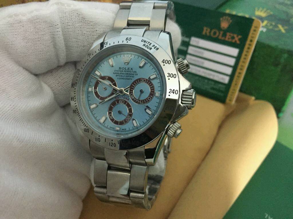 Rolex Daytona Cosmograph light Blue Dial Stainless Steel