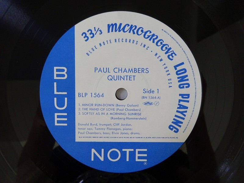 米LP Paul Chambers Quintet Paul Chambers Quintet BLP1564 BLUE NOTE /00260 Paul Chambers - Quintet - Blue Note Vinyl Record Reissue