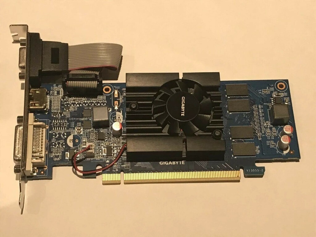 Gigabyte NVIDIA GeForce 210 GV-N210D3-1GI Graphics Card VGA DVI HDMI ...