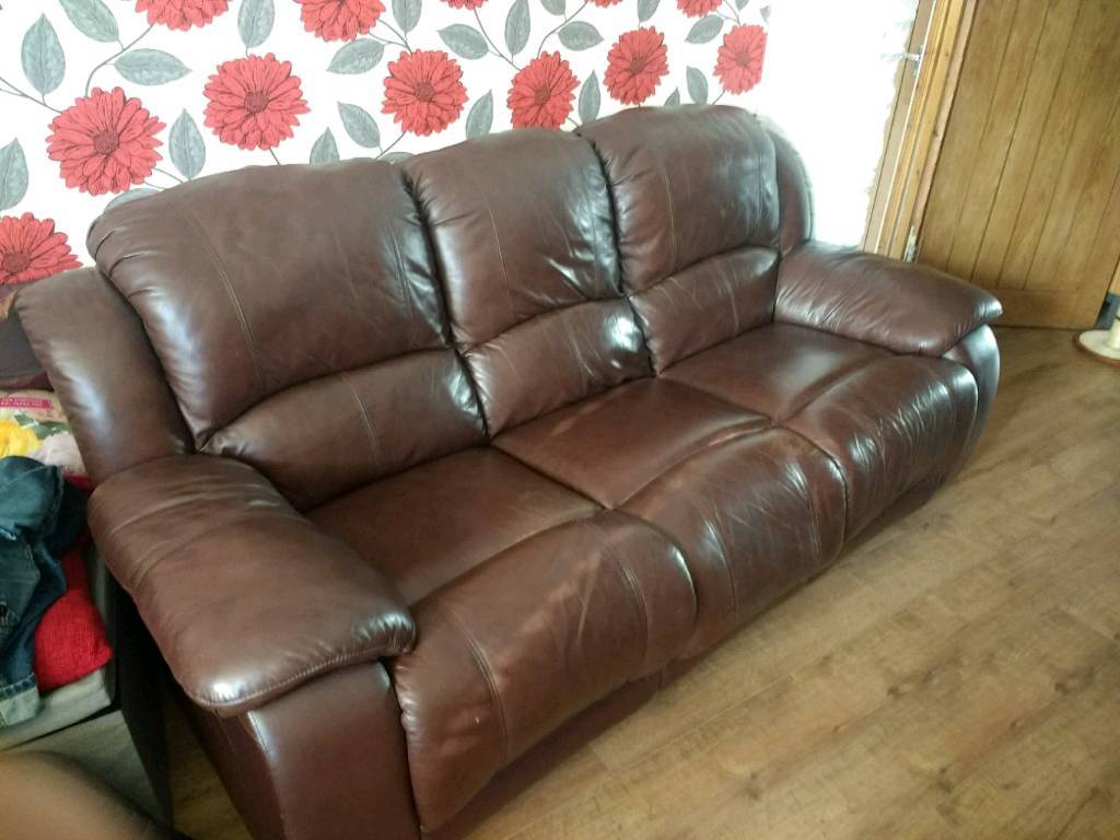 Leather sofa for sale in South East London, London Gumtree