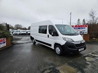 2019 ON 69 PLATE CITROEN RELAY 35 L3H2 ENTERPRISE CREW VAN LWB ULEZ FREE ZONE