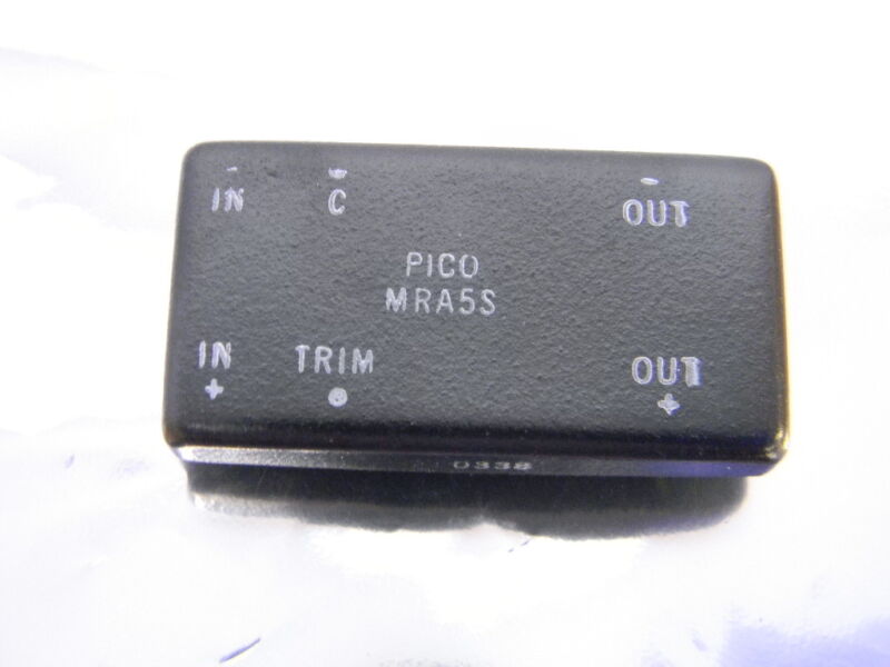 New Pico Electronics Mra5s Mil-spec Dc-dc Converter In:18-36v Out: 5v 400ma 