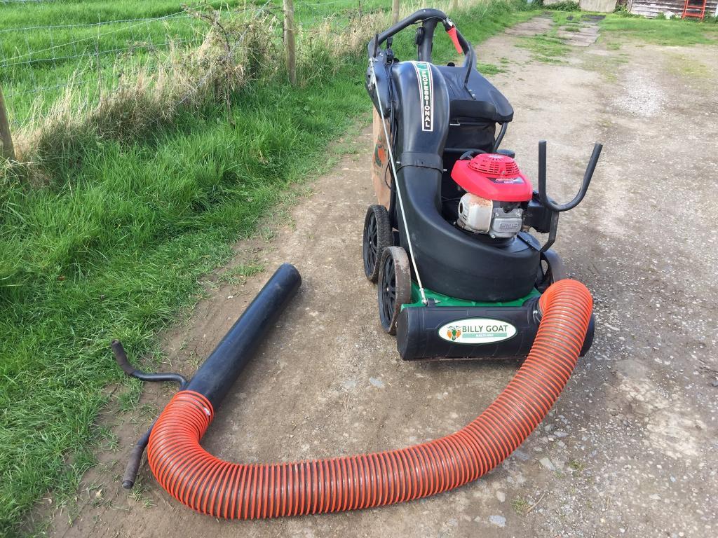 Billy goat mv650sph self propelled petrol litter vacuum in