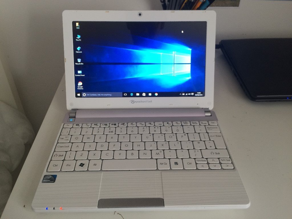 Packard Bell Dot SE ZE6 10.1" Laptop- Intel Atom-1 GB RAM-250 GB HD ...