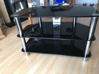 Glass tv stand free 