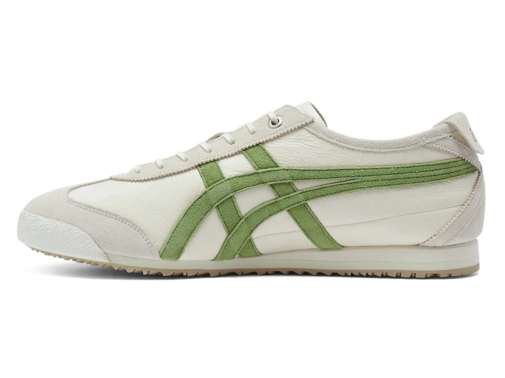 Pre-owned Onitsuka Tiger Mexico 66 Sd Sneaker Unisex 1183c015.201 Birch/green Vintage