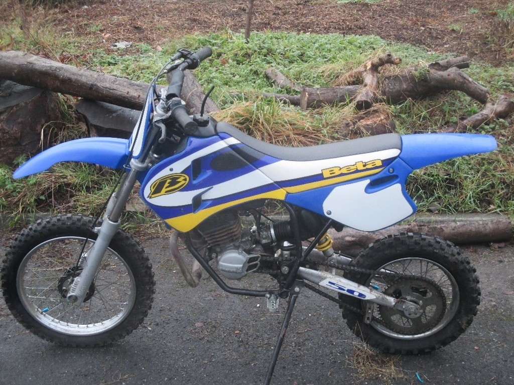 beta 50 childs motocross bike big wheel automatic REDUCED ...