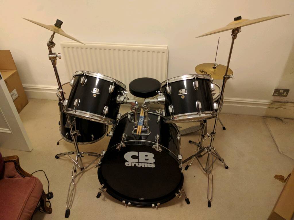 CB Drums 8 Piece Drum Kit with Paiste 101 Symbols in Newcastle, Tyne