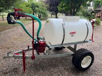 Logic Liquid Water Bowser Trailer SLB620HM 600 litres with Menage Waterer