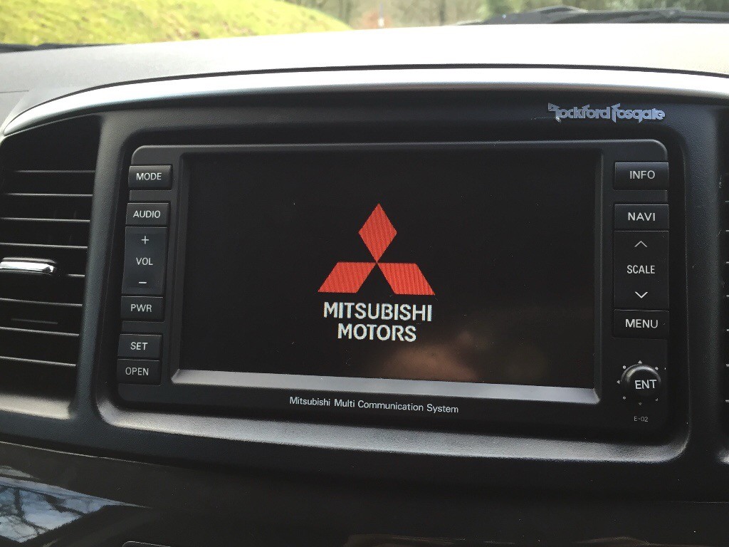 Mitsubishi Lancer/Evo 10/Outlander Genuine Rockford Fosgate Touchscreen