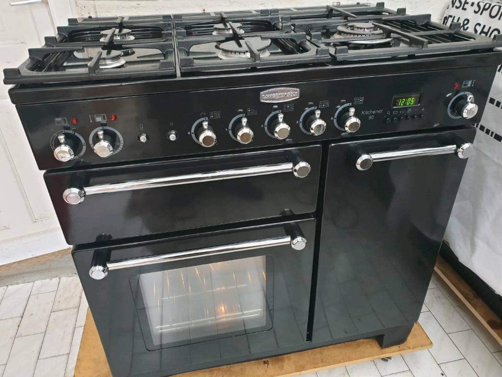 Rangemaster Kitchener 90 Dual Fuel Range Cooker With Fsd