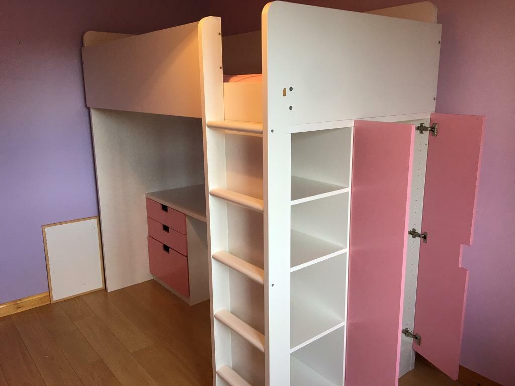 Ikea Stuva Range Cabin Bed Desk And Wardrobe In Donaghadee