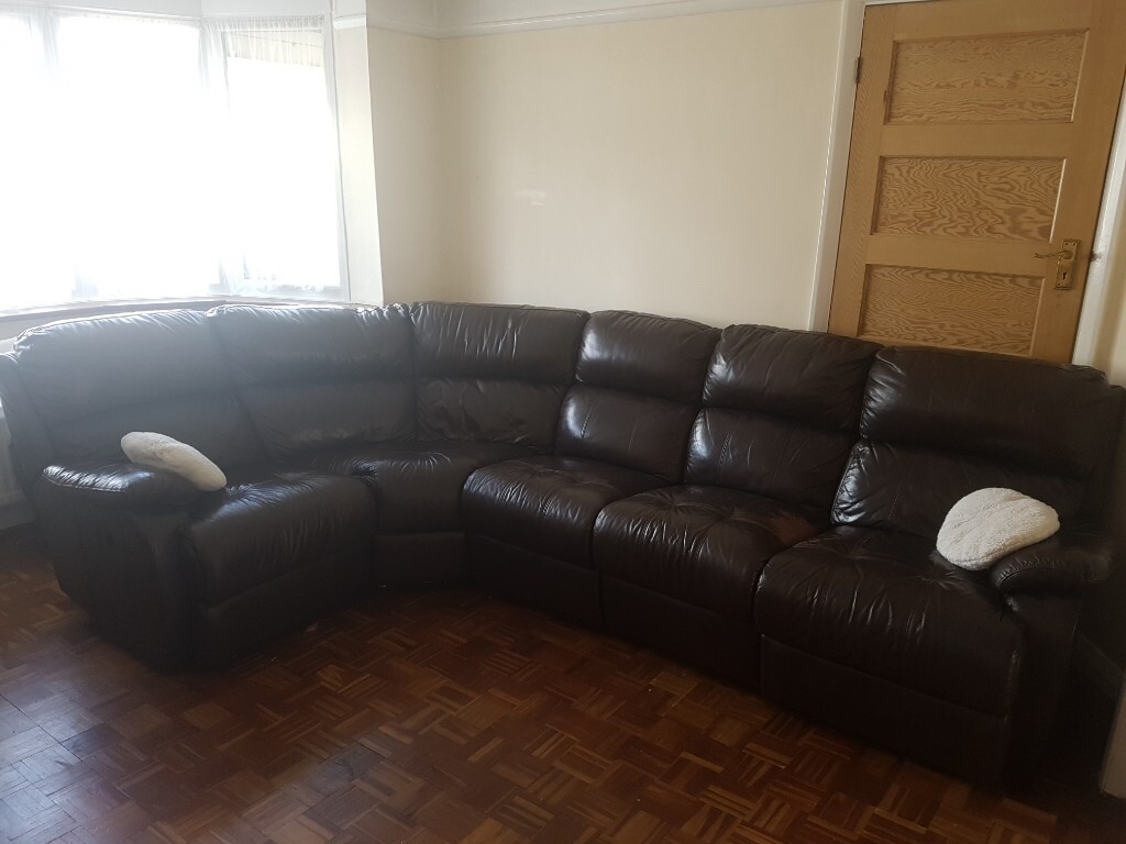 large leather corner sofa sale