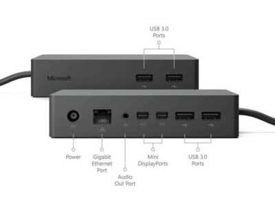 Microsoft Surface Dock for Surface Pro 3 4 5 6 & Laptop 3 4