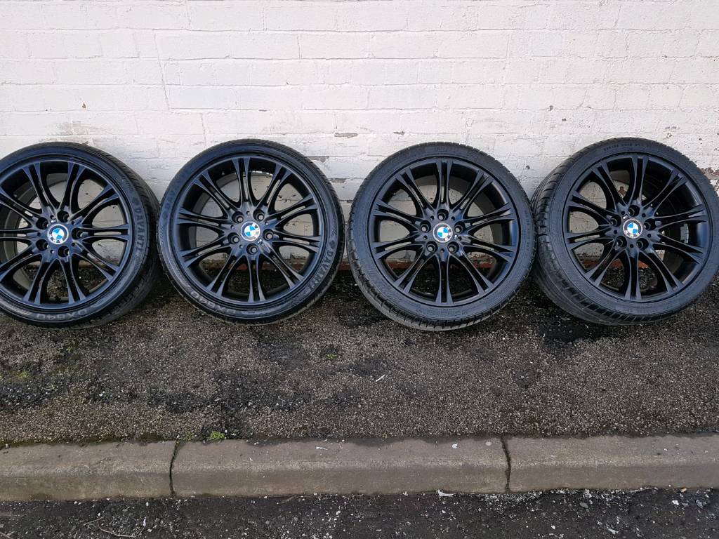 Fully refurbished BMW 3 series E46, E90 MV2 alloy wheels 18" with good ...