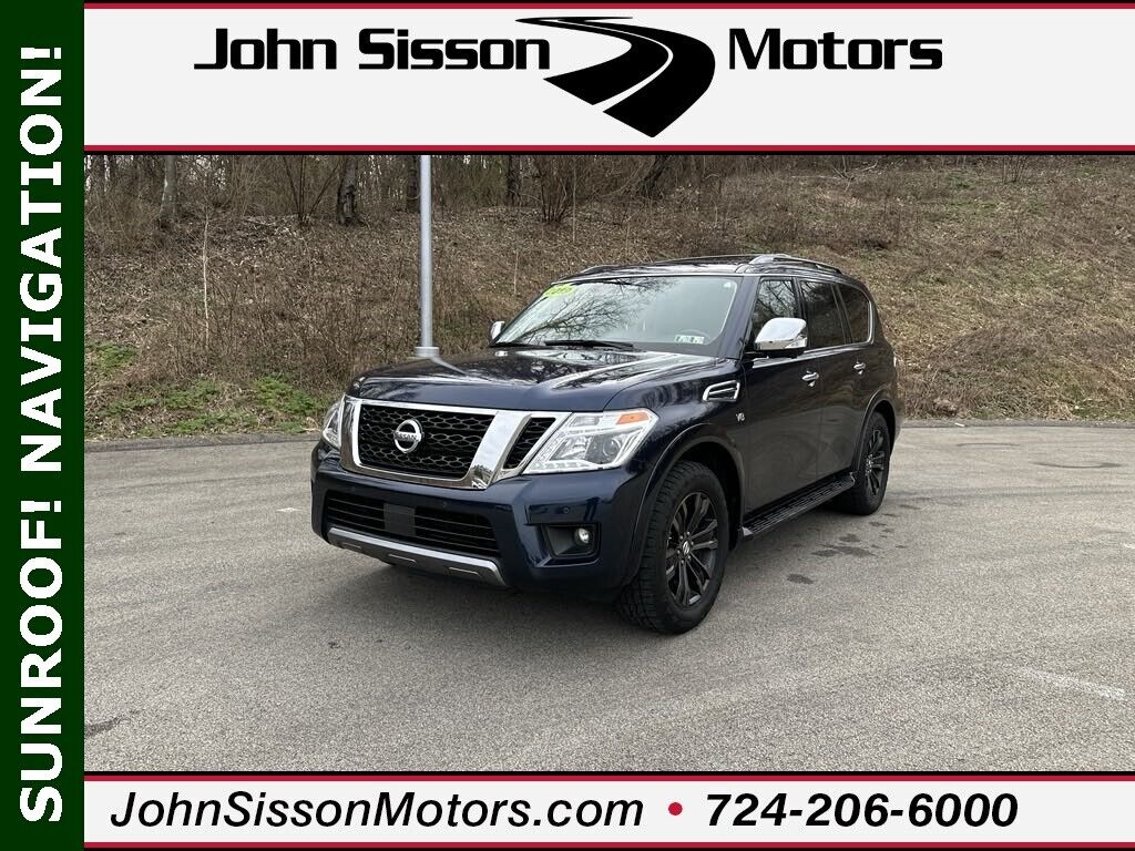 Hermosa Blue Pearl Nissan Armada with 79403 Miles available now!