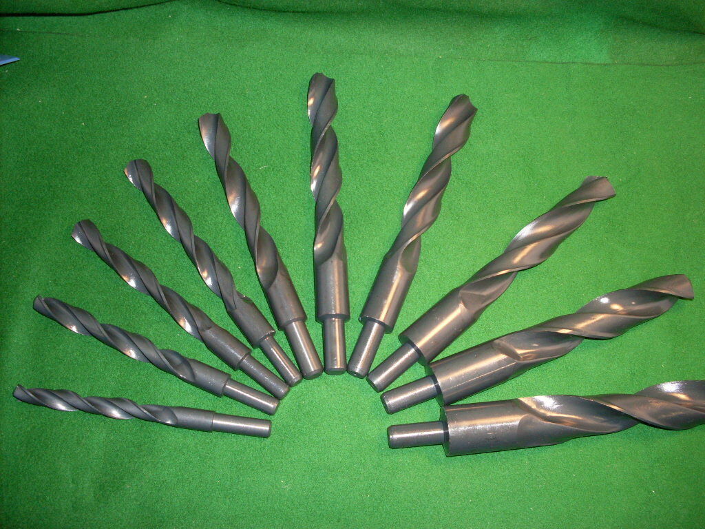 HSS Spiralbohrer DIN 338 reduzierter Schaft Metallbohrer Stahlbohrer 12-30 mm 